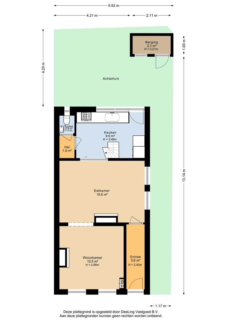 Begane grond met tuin