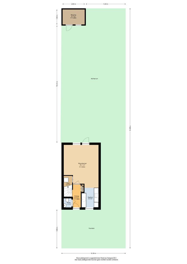 Begane grond met tuin