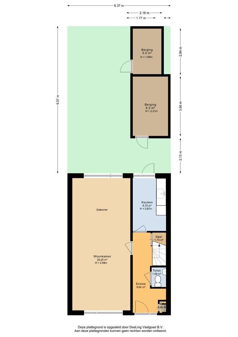 Begane grond met tuin
