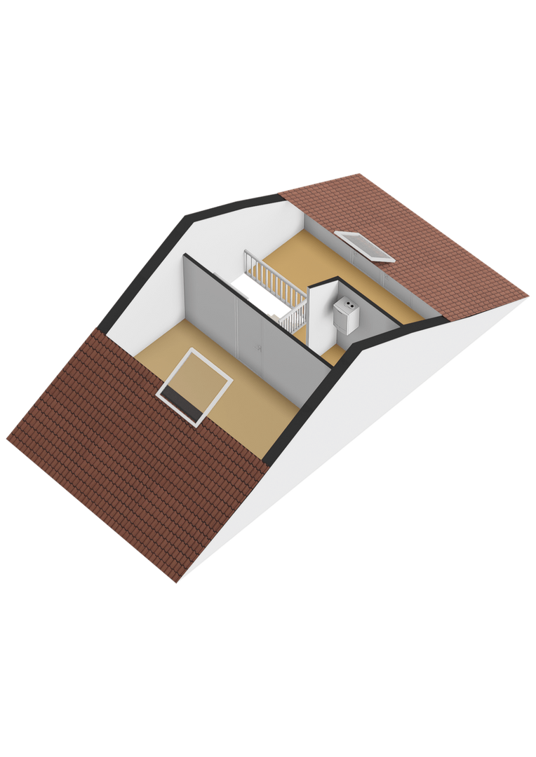 Tweede verdieping 3D