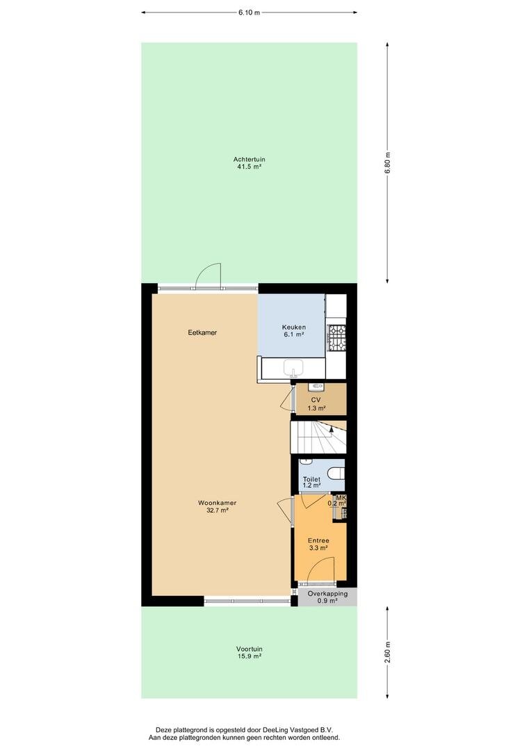 Begane grond met tuin