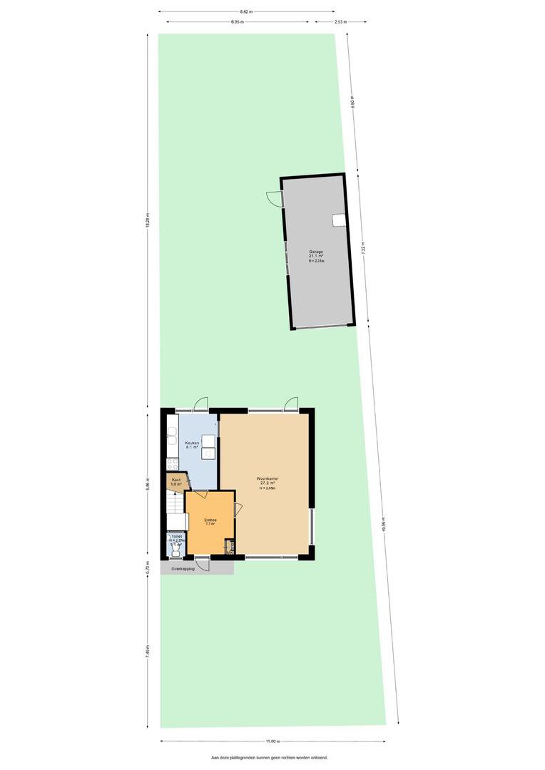 Begane grond met tuin