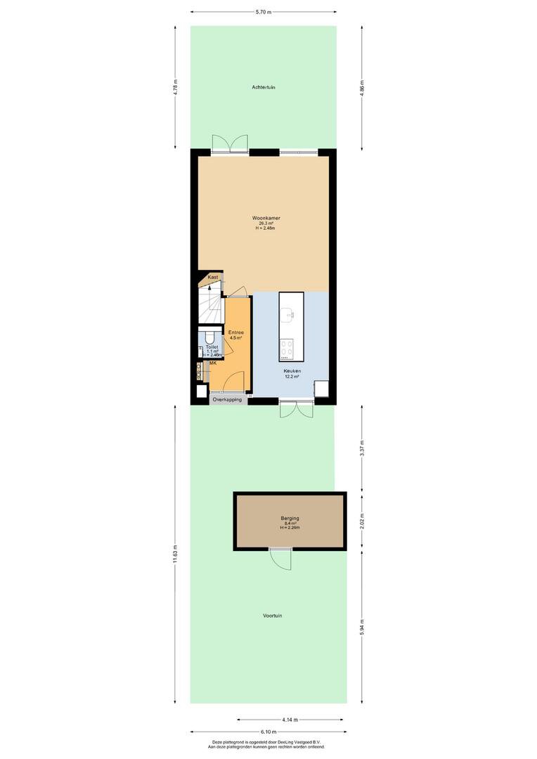 Begane grond met tuin